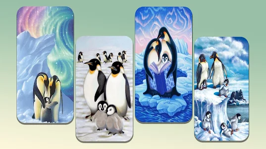 Cute Penguin Wallpaper