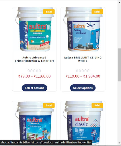 Android application Aultra Paints screenshort