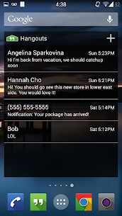 Hangouts Widget Apk for Android Free Download 3