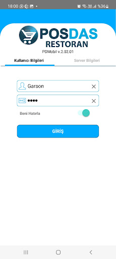 POSDAS Adisyon Screen 3
