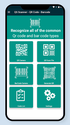 QS Scanner | QR Code & Barcode Screen 2