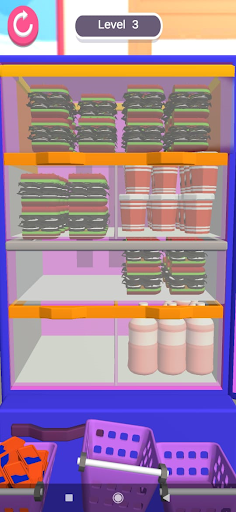 Restock and fill the fridge 3d
