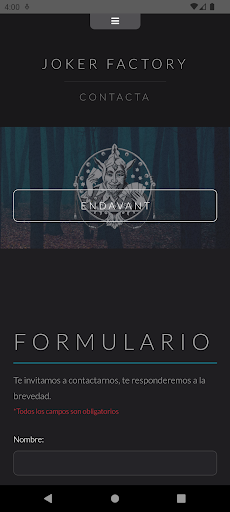 Android application Joker Factory screenshort