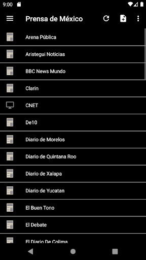 Prensa de México Screen 2