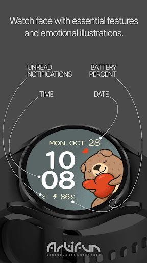 artifun.happybear1.watchface screenshot 11