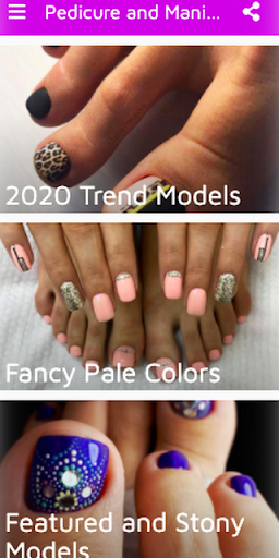 Pedicure and Manicure