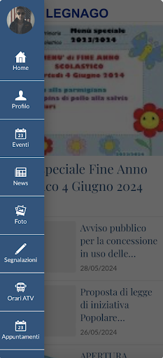 Android application Legnago App screenshort