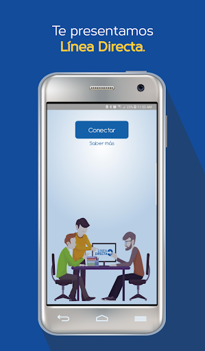 Android application Linea Directa screenshort
