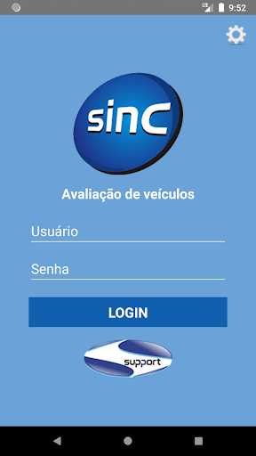 Android application Avaliação Mobile - Sinc screenshort