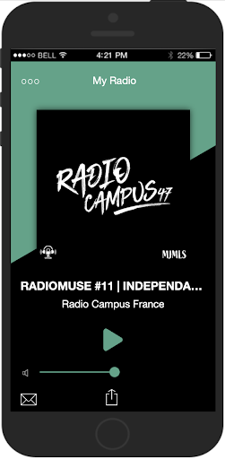 Android application Radio Campus 47 screenshort