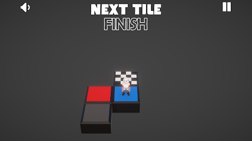 Android application Tileman - Color Tile Runner screenshort