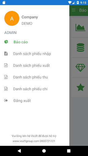 ReportNow - Phần mềm bán hàng Screen 2