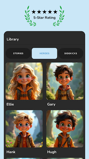 Screenshot of Your Little Hero: Kids Stories