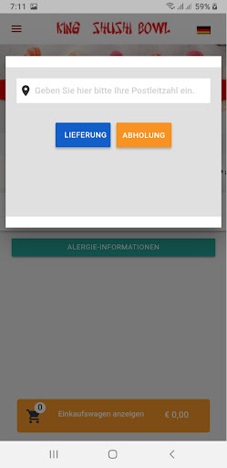 King Sushi Bowl Screen 3