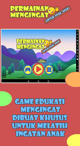 Android application Game Edukasi Anak : Mengingat screenshort