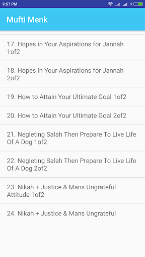 Mufti Ismail Menk Lectures Screen 3