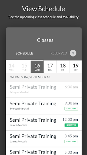 Android application Pro Performance screenshort
