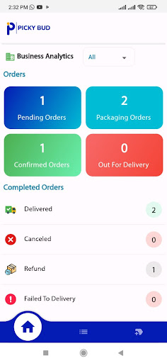 Android application PickyBud Sellers screenshort
