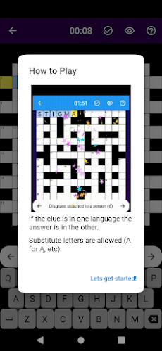 Dual-Language Crosswordsのおすすめ画像5