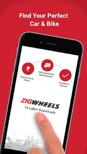 Download Zigwheels New Cars v3.1.21 (Unlimited Cash) Free For Android 1