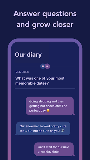 Screenshot of Cozy Couples: Relationship App