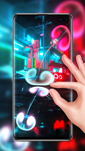 Screenshot of Fluid Magic: 3D Live Wallpaper