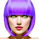 目、髪の色チェンジャー：化粧カムフォトエディタ