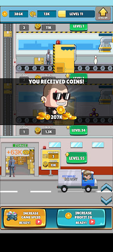 Android application Zombie Factory Tycoon screenshort