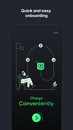 Eveco - EV Charging App. Screen 2
