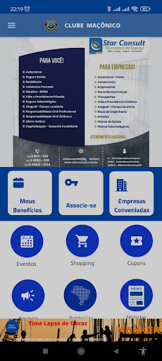 Clube Maçônico Screen 3