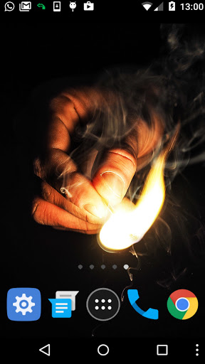 fire torch wallpaper Screen 2