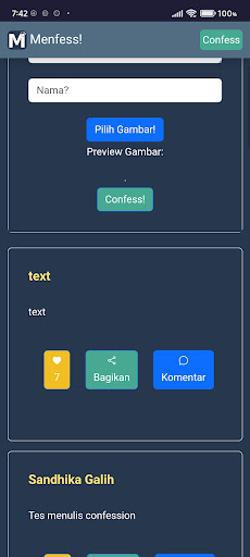 Menfess Screen 2