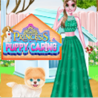 PRINCESS PUPPY CARING - Dress up games for girls
