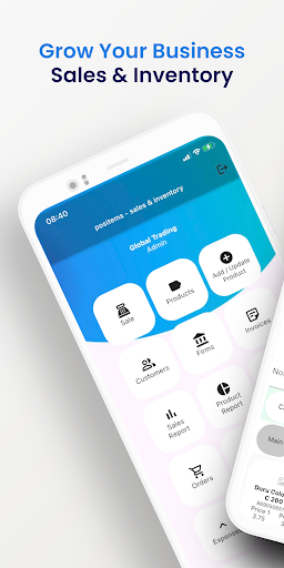 Android application positems - ventes et stocks screenshort