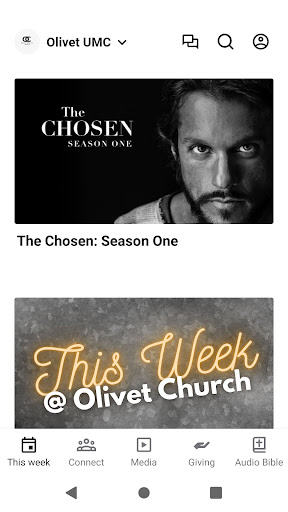 Android application Olivet Church-Pittsgrove screenshort