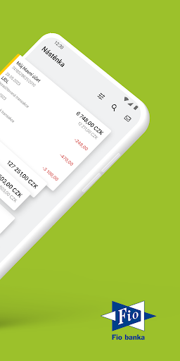 Fio Smartbanking CZ Screen 2