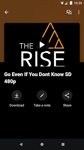 The Rise UC Screen 3