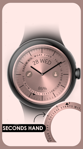 Motivation Wear OS Watch Face Screen 3