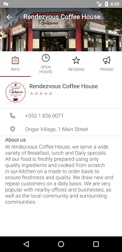 Rendezvous Coffee House Screen 3