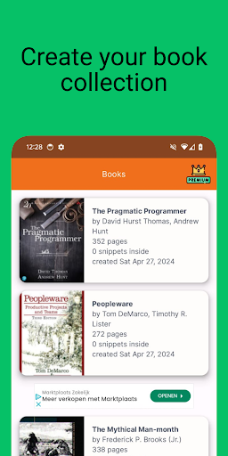 Android application My Library & Book Scanner screenshort