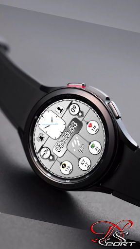 [N-SPORT221]Dual Watch Faces Screen 2