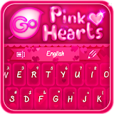 GO Keyboard Pink Hearts Theme icon