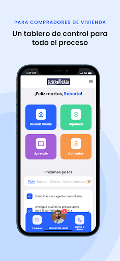 Android application Busca Tu Casa screenshort