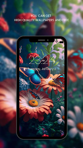 Screenshot of Butterfly Wallpaper HD