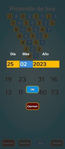 Lottery pyramid Screen 3