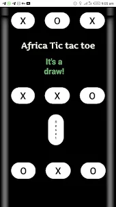 Africa Tic Tac Toe