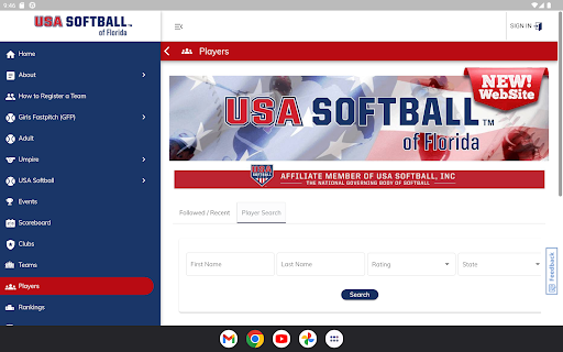 USA Softball of Florida