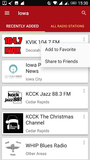 Iowa Radio Stations - USA Screen 2