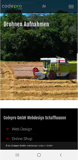 Android application CodePro screenshort