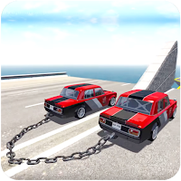 Chained Cars Against Ramp 3D - Free Racing Game